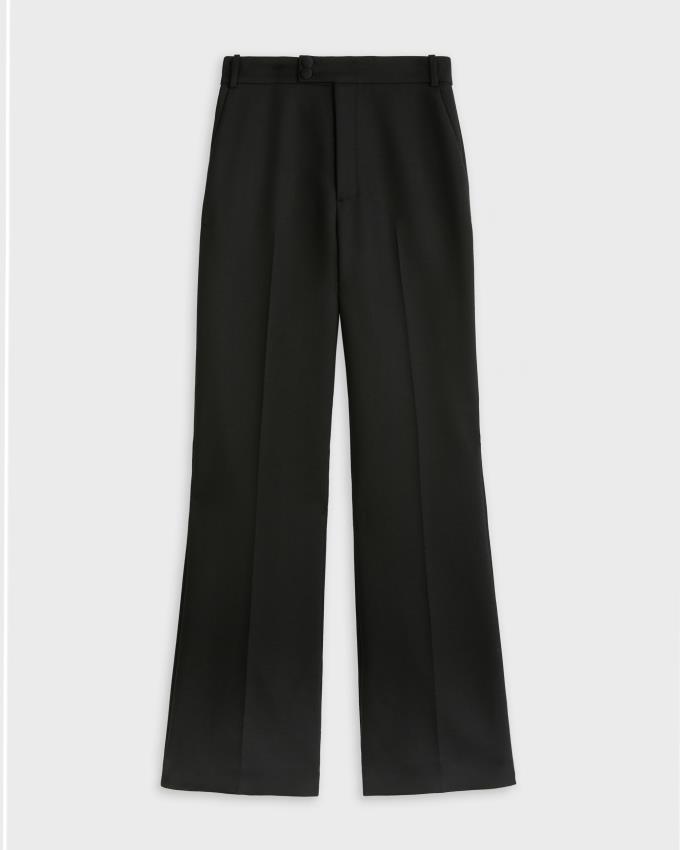 Pantalon Ted Baker High Waist Slim Flare Noir Femme | QEU-47968204